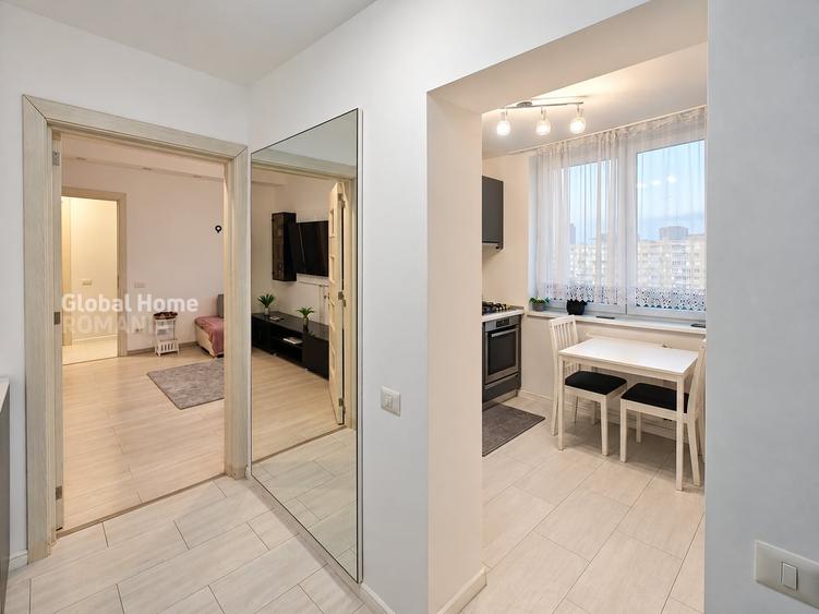 Apartament cu 3 camere semidecomandat, mobilat în Gara de Nord