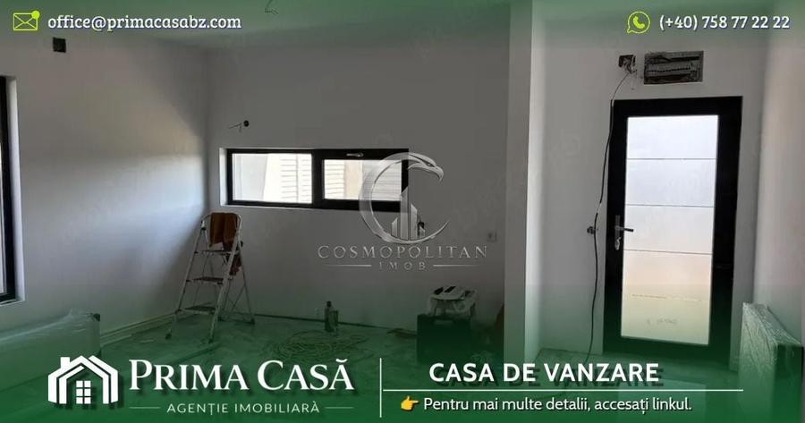 Casă individuală cu 3 camere cu Canalizare în Vadu Pașii