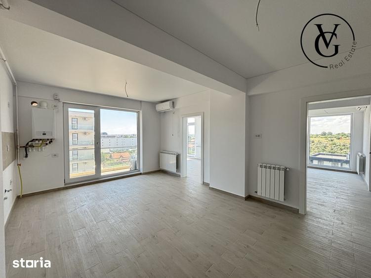 Apartament cu 3 camere semidecomandat în Nord