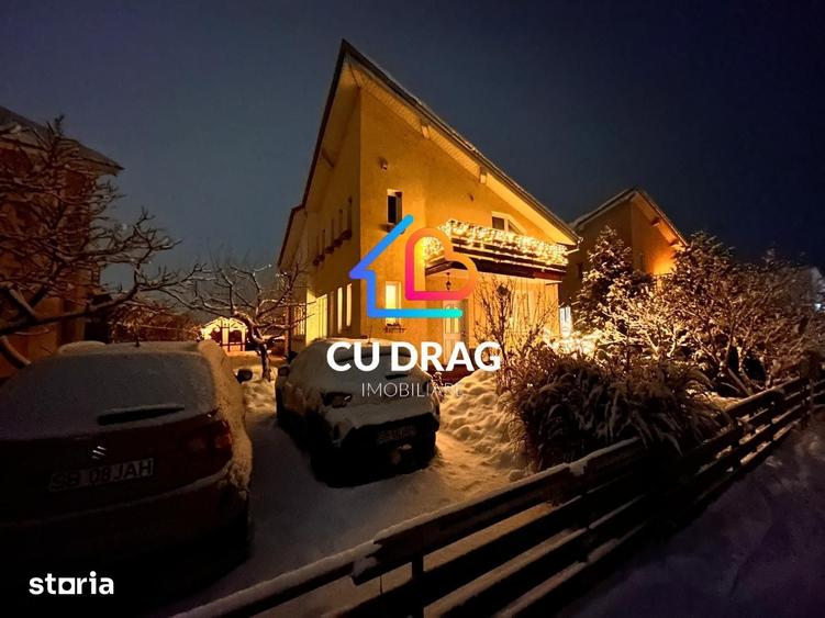 Casă cu 5 camere cu Teren 500 Mp în Șura Mică