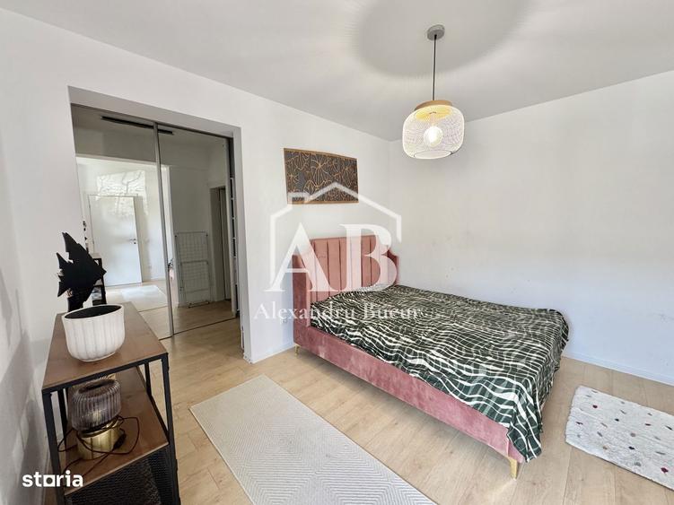 Apartament cu 3 camere, mobilat în Central