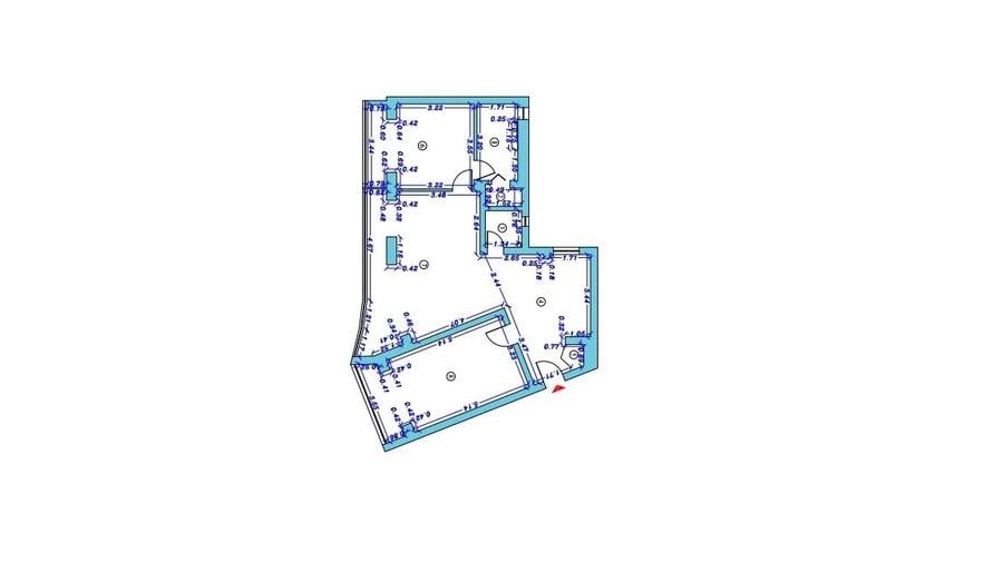 Apartament cu 3 camere decomandat, mobilat în Tineretului