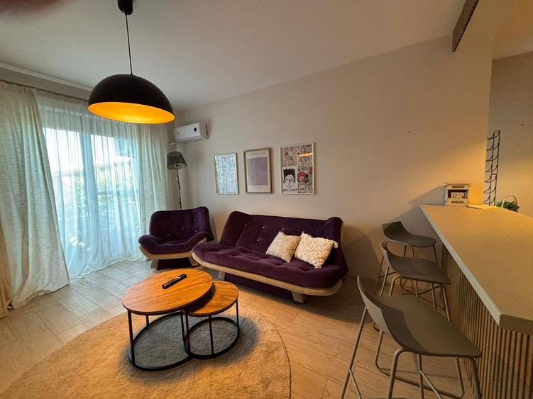 Apartament cu 2 camere semidecomandat în Aradului