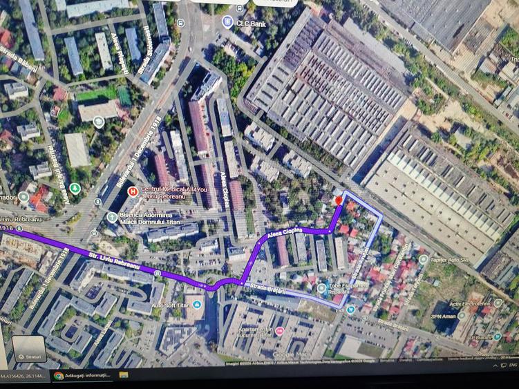 Teren Construcții intravilan de 425 mp, în Liviu Rebreanu