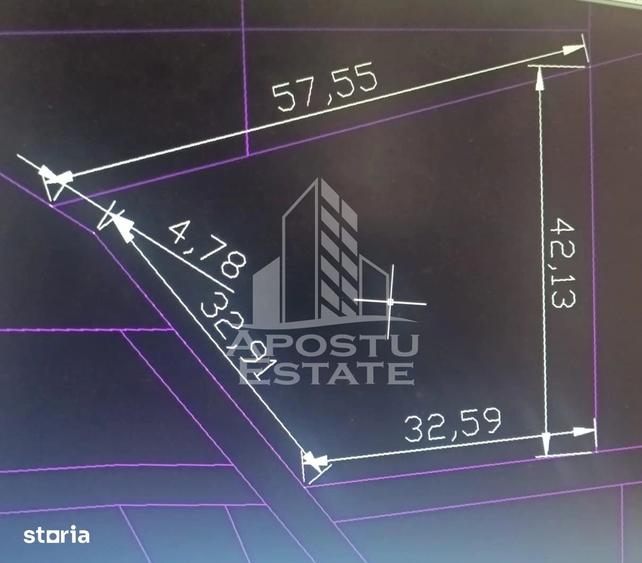 Teren de 1638 mp, în Remetea Mare