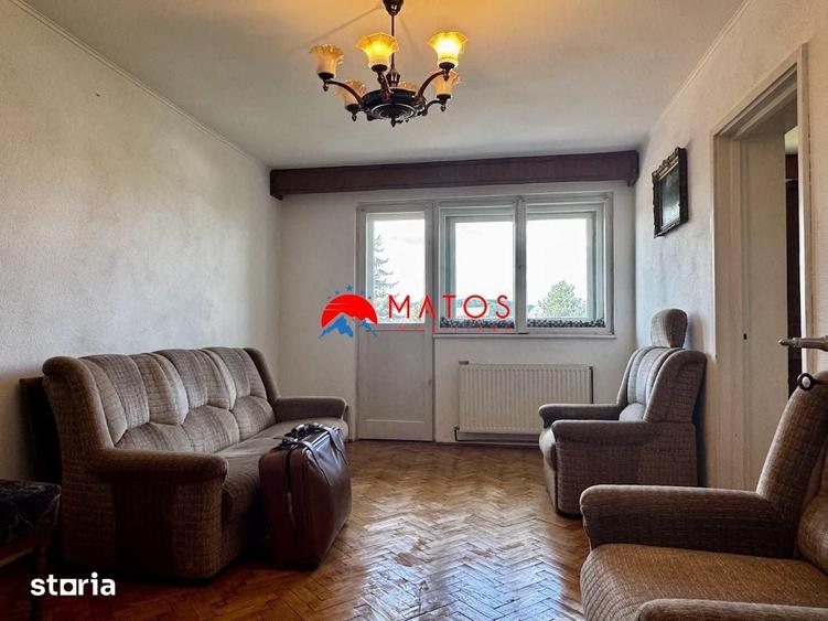 Apartament cu 2 camere semidecomandat în Sud