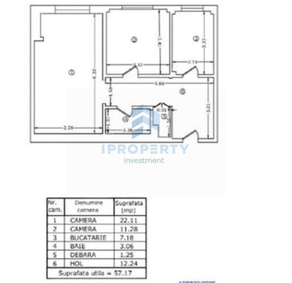 Dorobanti | Apartament 2 Camere | Parter - 3