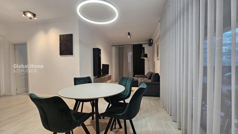Apartament cu 3 camere decomandat, mobilat în Pipera