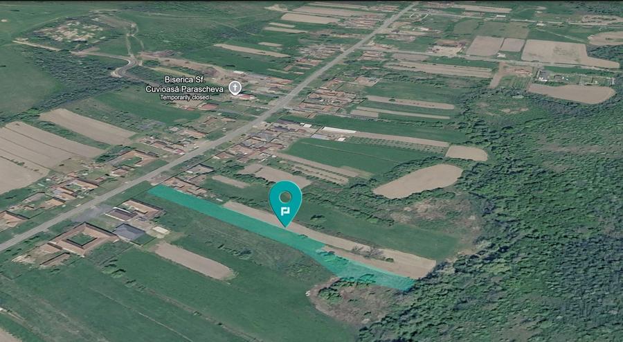 Teren Construcții intravilan de 3024 mp, în Dorgoș
