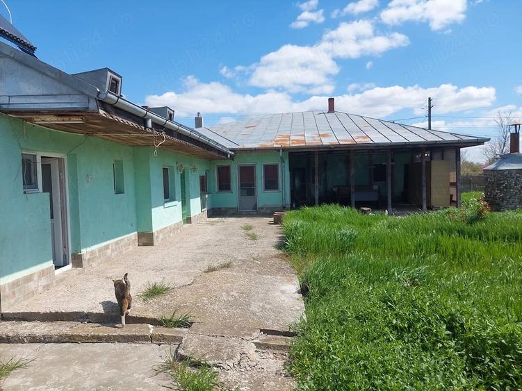 Casă cu 5 camere cu Teren 2100 Mp în Scorțaru Vechi