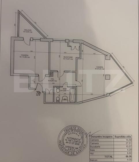 Apartament cu 2 camere decomandat, mobilat în Simion Bărnuțiu