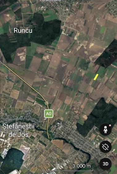 Teren de 18000 mp, în Afumați