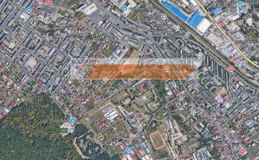 Teren de 2130 mp, în Găvana
