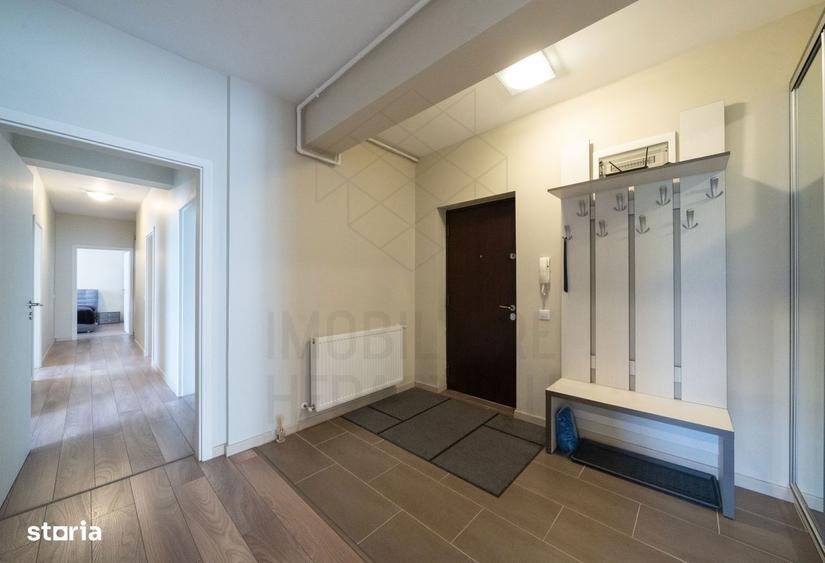 Apartament cu 4 camere decomandat, mobilat în Herăstrău
