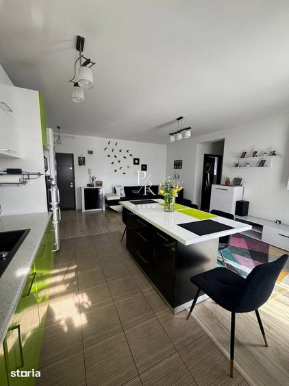 Apartament cu 3 camere semidecomandat în Florești