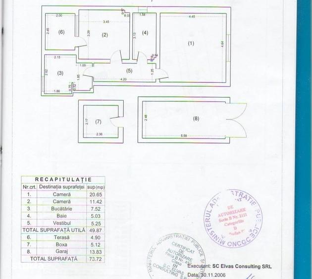 Apartament cu 2 camere în Iancului