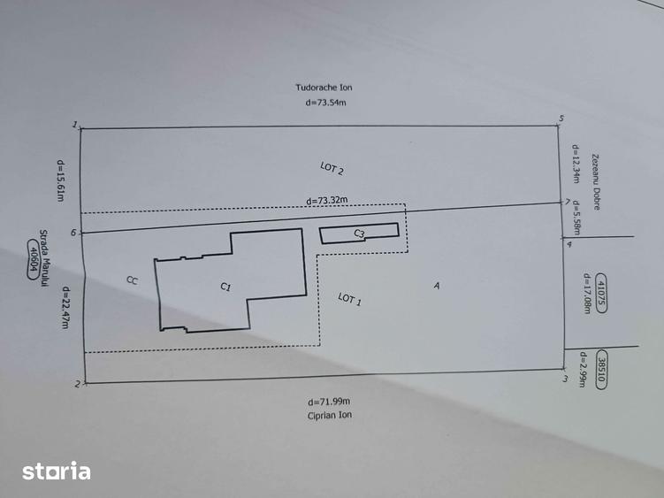 Casă cu 6 camere cu Teren 2771 Mp în Slobozia Nouă