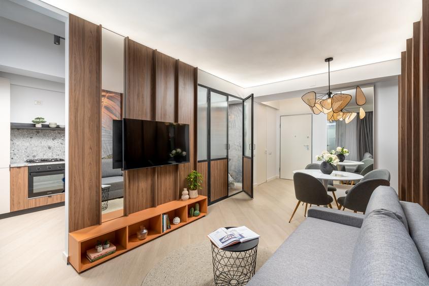 Apartament cu 2 camere decomandat, mobilat în Pipera
