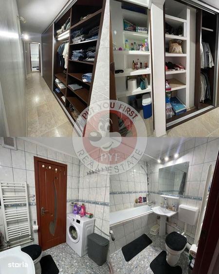 Apartament cu 3 camere decomandat în Rahova