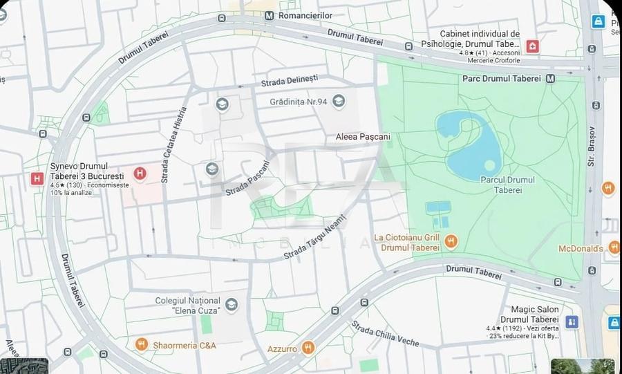 Apartament cu 4 camere semidecomandat, mobilat în Drumul Taberei