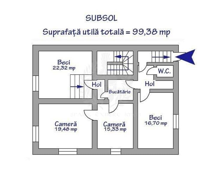 Apartament cu 4 camere în Ultracentral