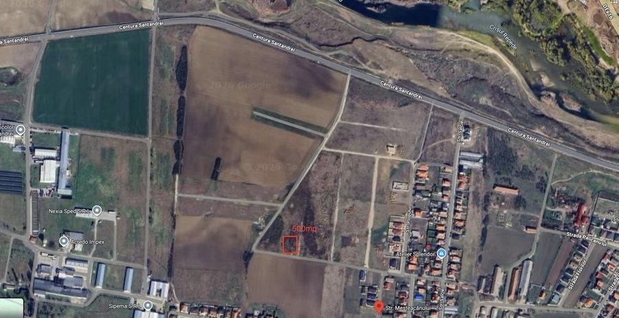 Teren Construcții intravilan de 500 mp, în Sântandrei