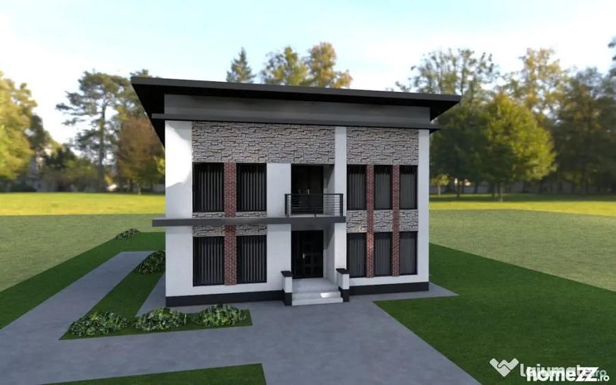 Casă cu 5 camere cu Teren 600 Mp în Marginea