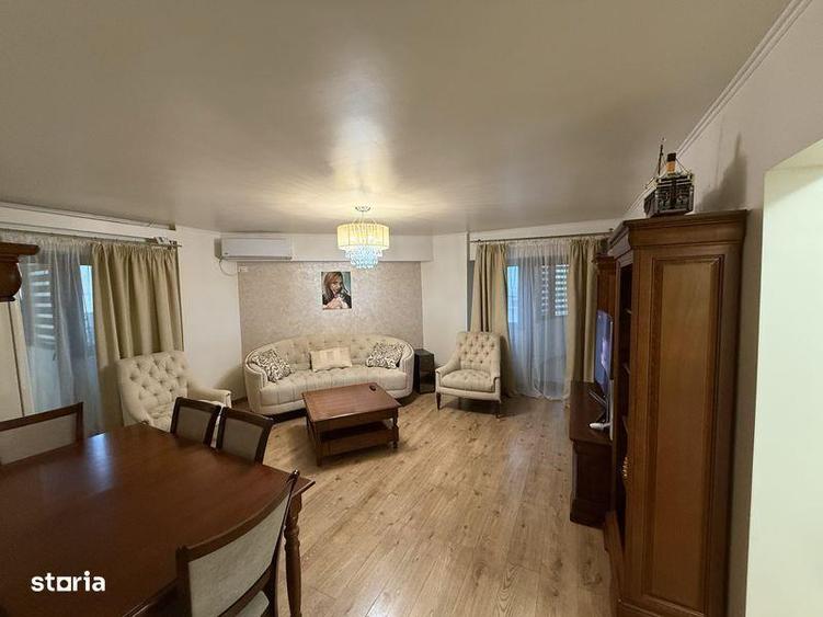 Apartament cu 3 camere, mobilat în Casa de Cultură