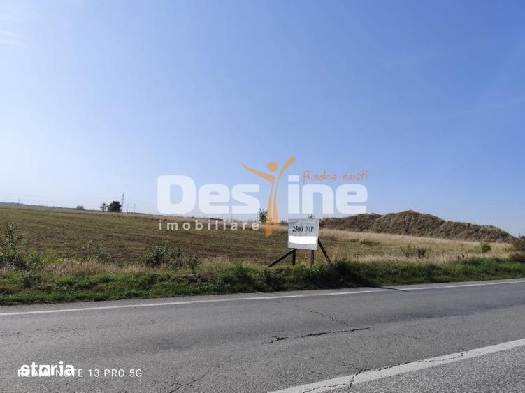 Teren de 2500 mp, în Cocorăștii Colț