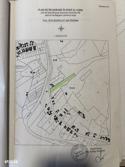 Teren de 5951 mp, în Sita Buzăului
