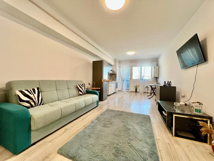 Apartament cu 2 camere semidecomandat, mobilat în Copou