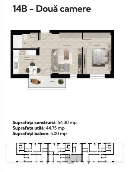 Apartament în Băile Felix