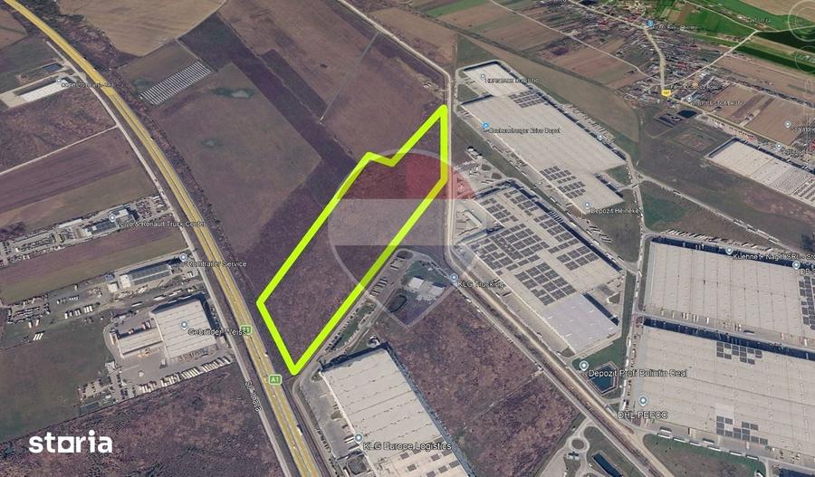 Teren de 93000 mp, în Bolintin-Deal