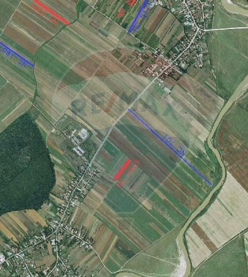 Teren Construcții intravilan de 4955 mp, în Nuci