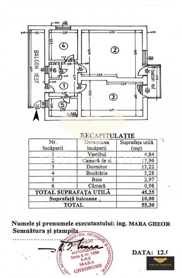 Apartament cu 2 camere decomandat în Primăverii