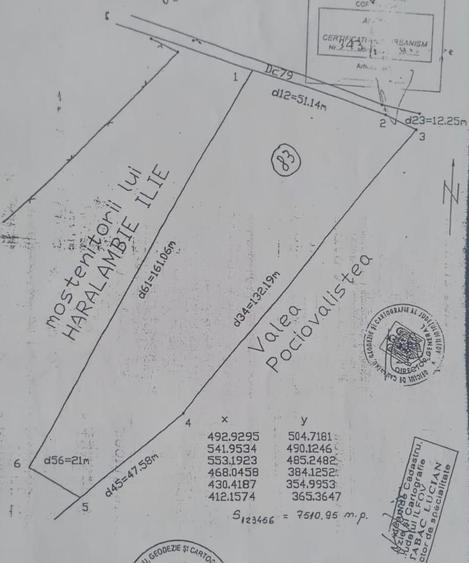 Teren Construcții intravilan de 2000 mp, în Corbeanca