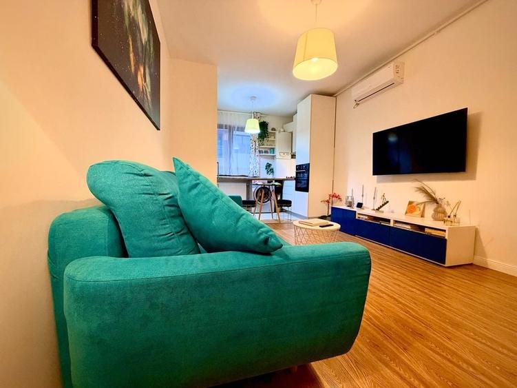 Apartament cu 2 camere semidecomandat în Central