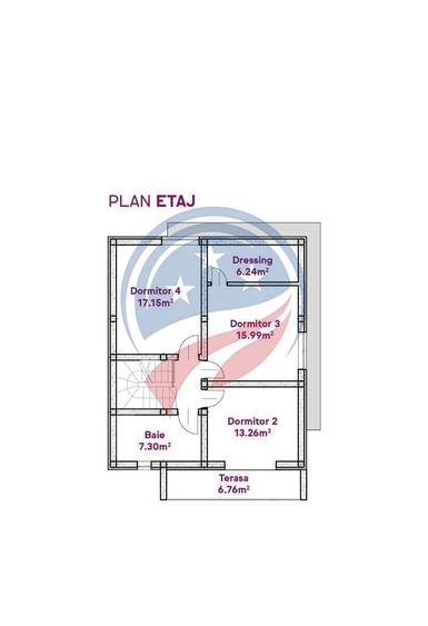 Casă cu 4 camere în Central