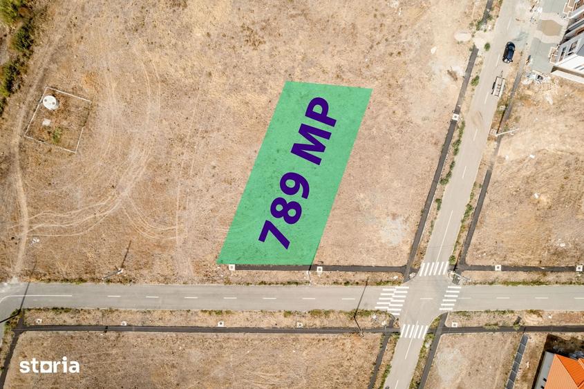 Teren de 789 mp, în Vladimirescu