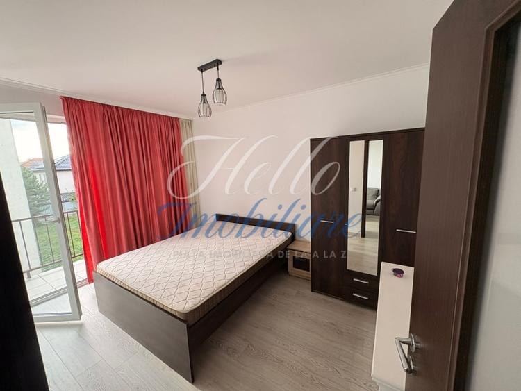 Apartament cu 2 camere semidecomandat, mobilat în Florești