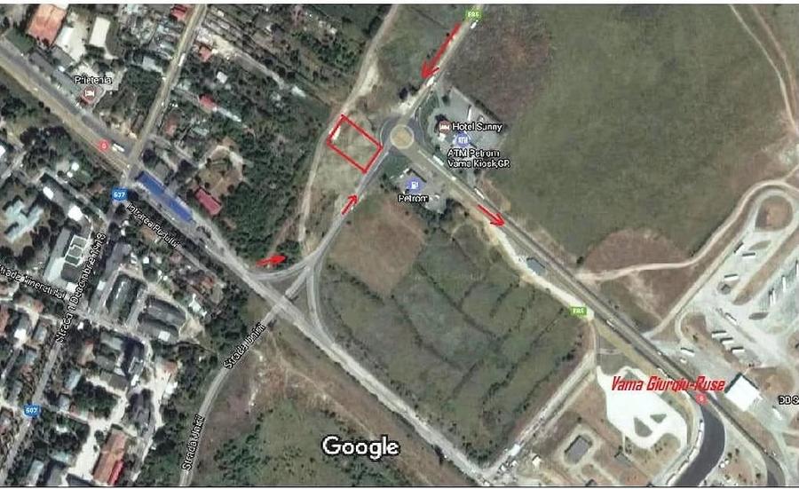 Teren de 5000 mp, în Sud