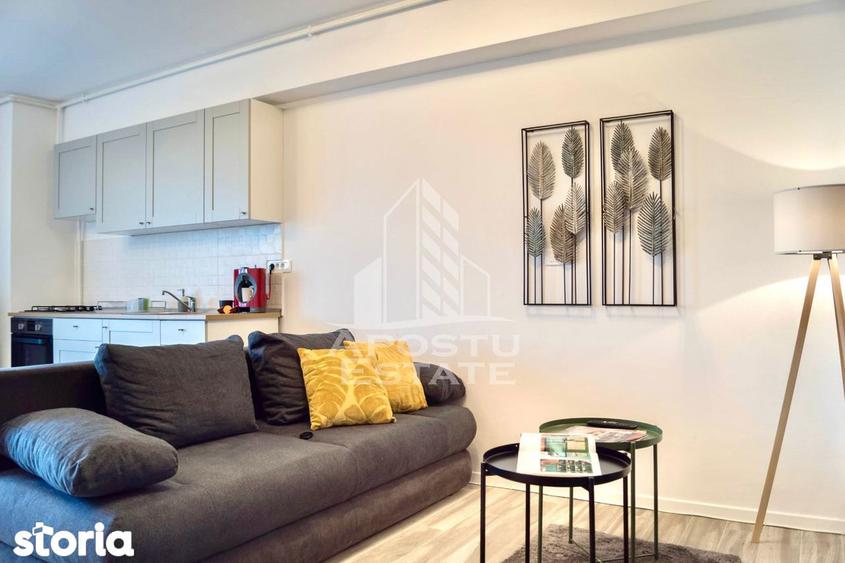 Apartament cu 2 camere decomandat, mobilat în Torontalului