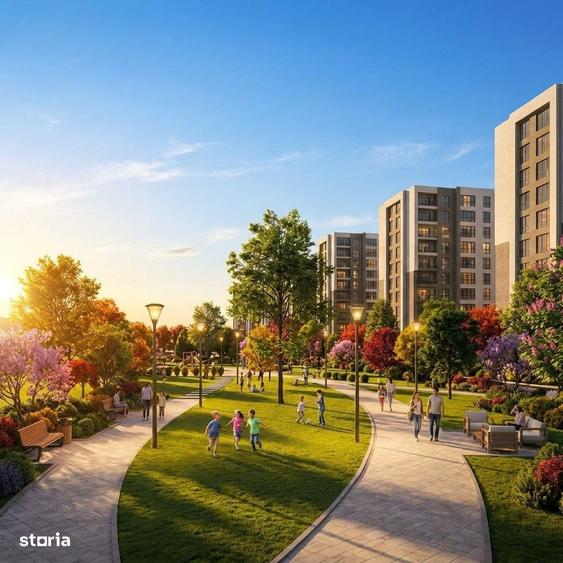 Apartament 2 camere |West Avenue - parc privat, paza, parcare - 9