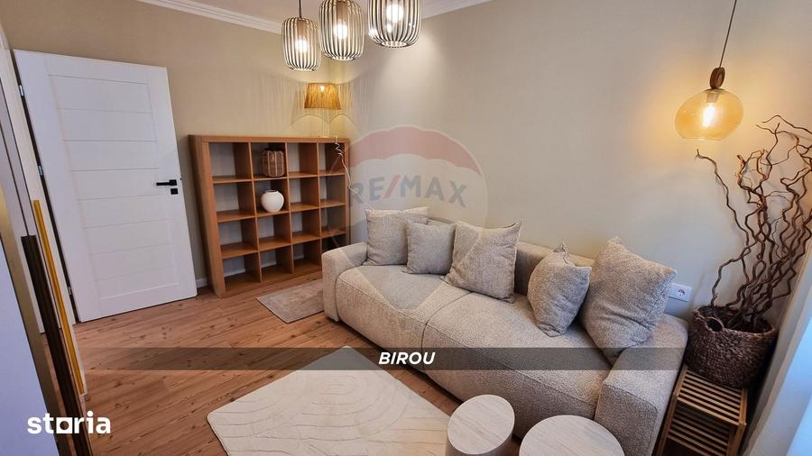 Apartament cu 3 camere, mobilat în Săsar