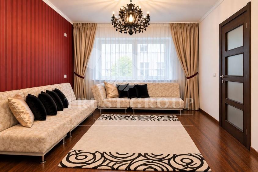Apartament cu 3 camere decomandat, mobilat în Herăstrău