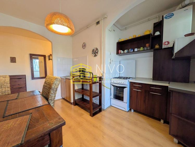 Apartament cu 2 camere decomandat, mobilat în Dâmbu Pietros