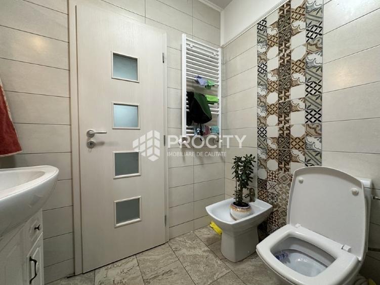 Apartament cu 2 camere semidecomandat, mobilat în Valea Lupului