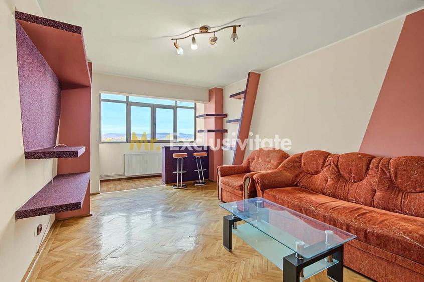 Apartament cu 3 camere decomandat, mobilat în Nord