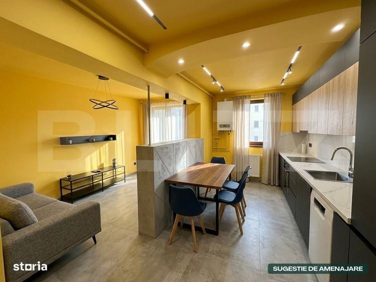 Apartament cu 3 camere în Decebal
