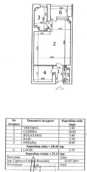 Garsonieră în Tudor Vladimirescu